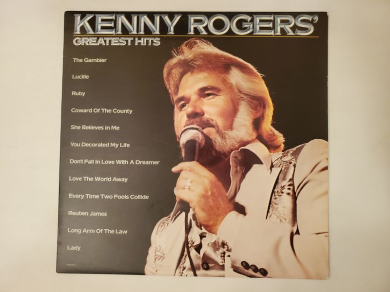 Kenny Rogers Greatest Hits vinyl record